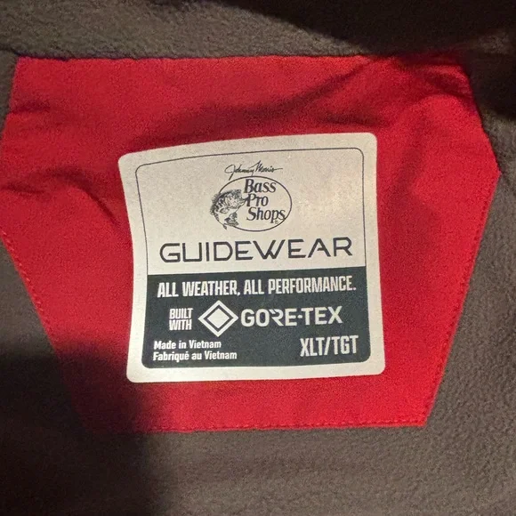 Like new Men’s all-weather performance coat by Bass Pro Shops, size XLT. - Picture 4 of 5